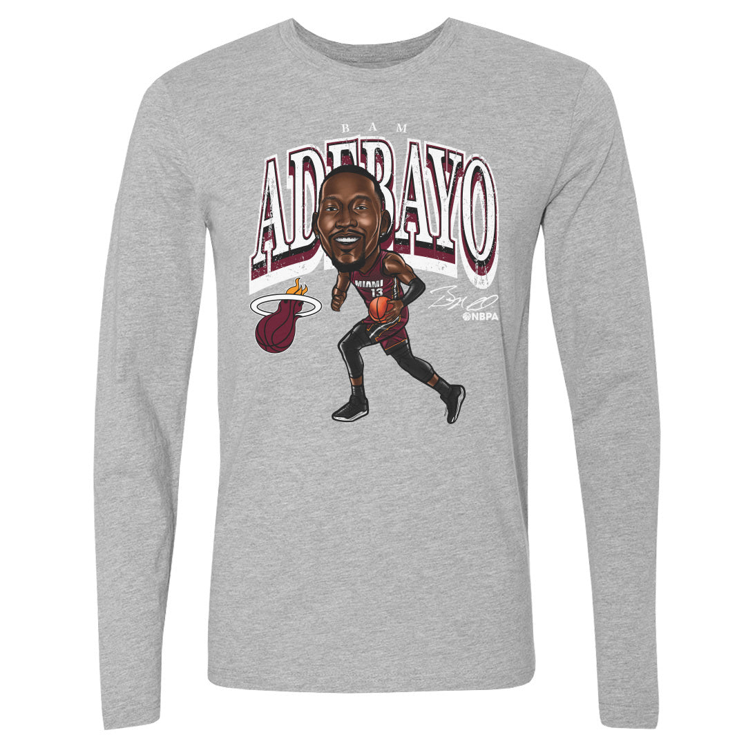 Bam Adebayo Miami Heat Cartoon