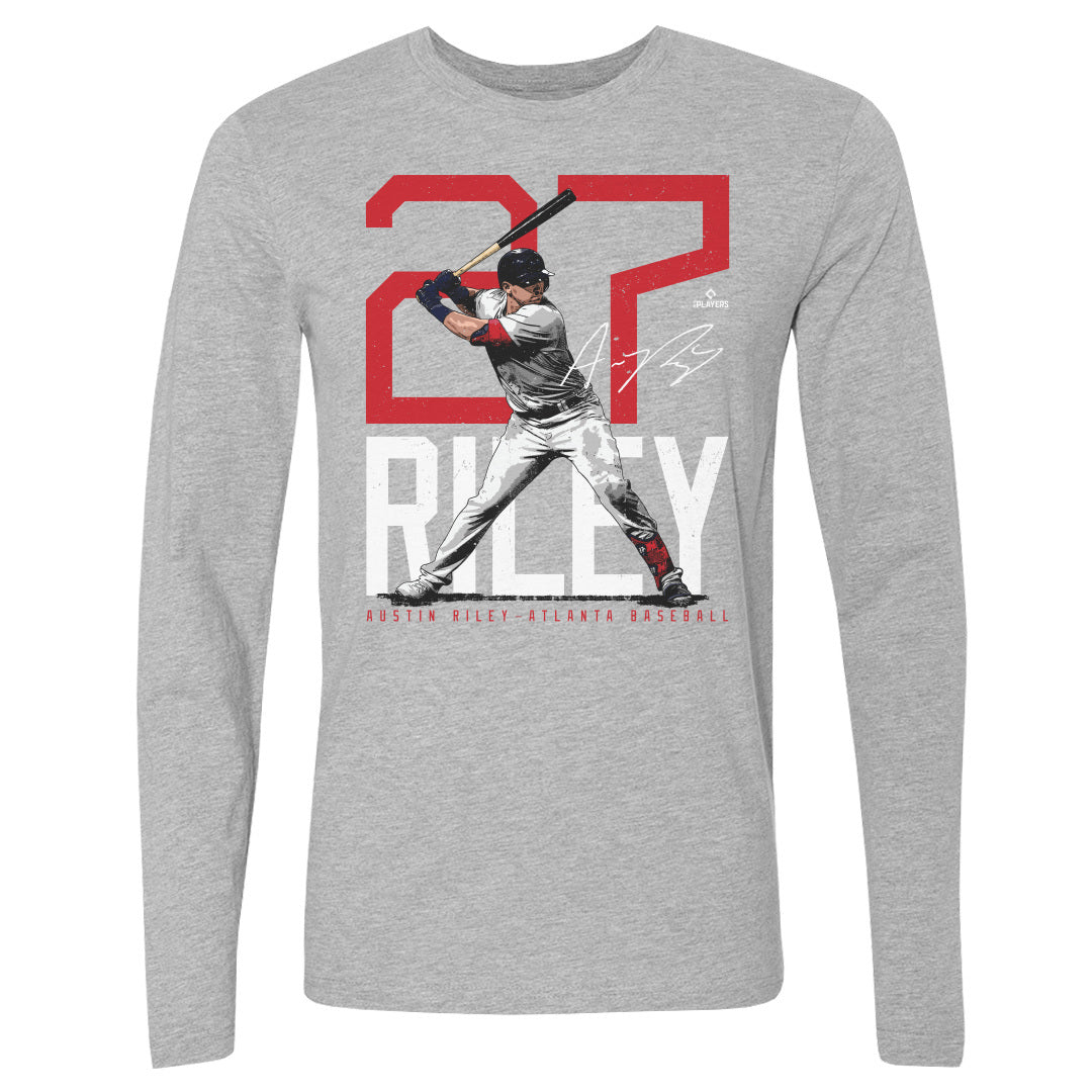 Austin Riley Atlanta Bold Number