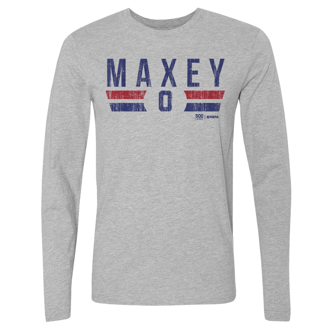 Tyrese Maxey Philadelphia 76ers Font 1