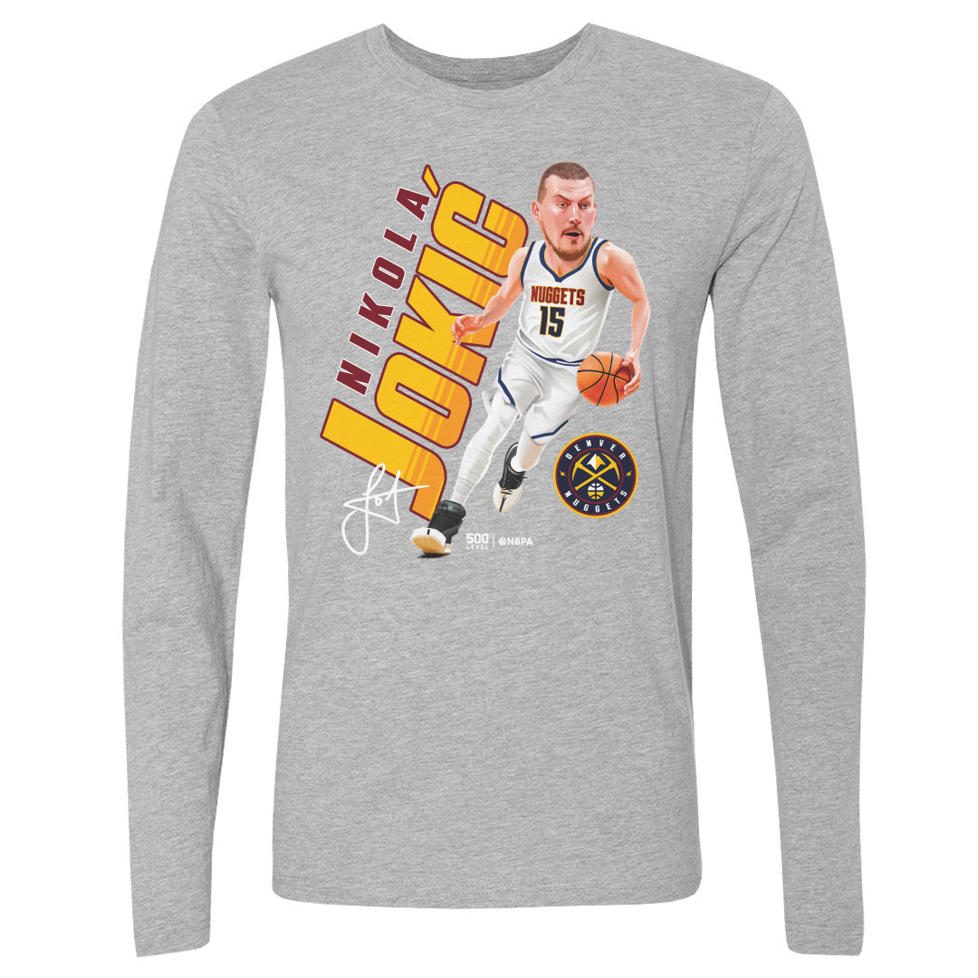 Nikola Jokic Denver Nuggets Caricature