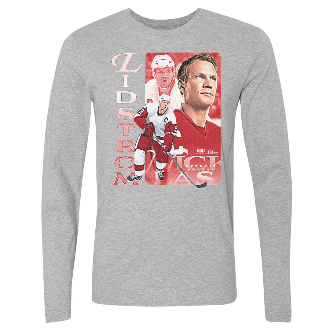 Nicklas Lidstrom Detroit Vintage