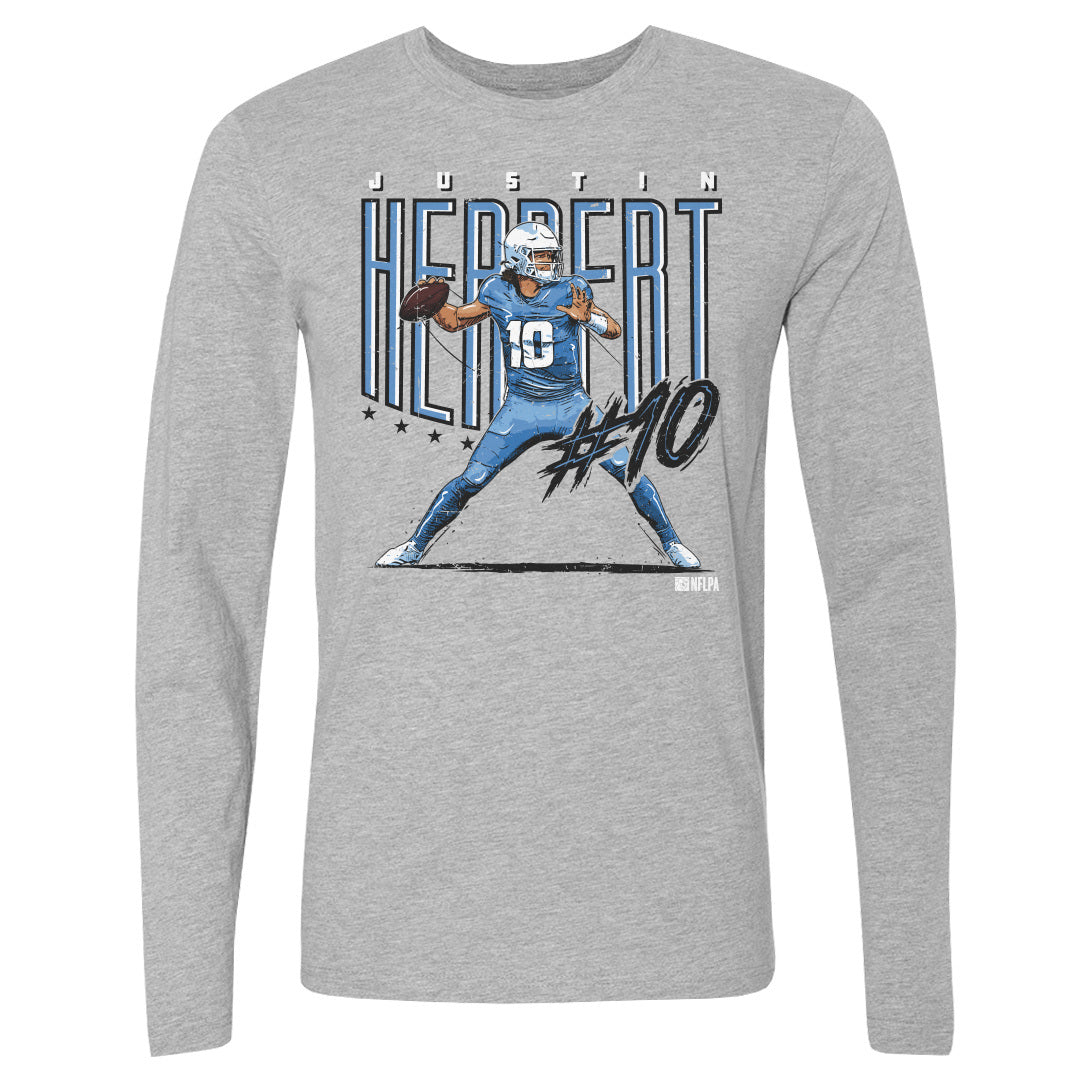 Justin Herbert Los Angeles C Player Name WHT 1