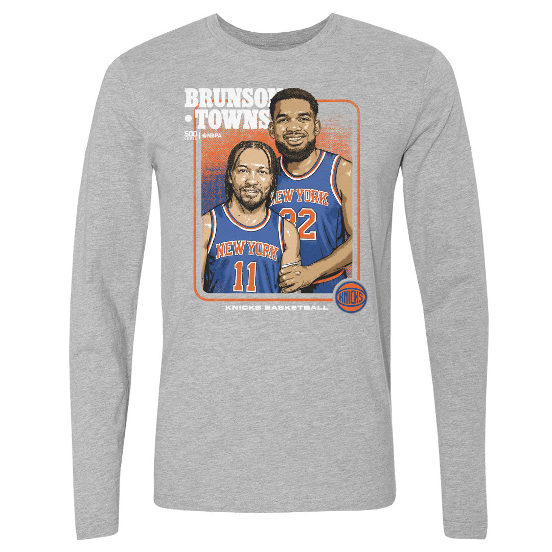 Jalen Brunson & Karl-Anthony Towns New York Knicks Step Brothers