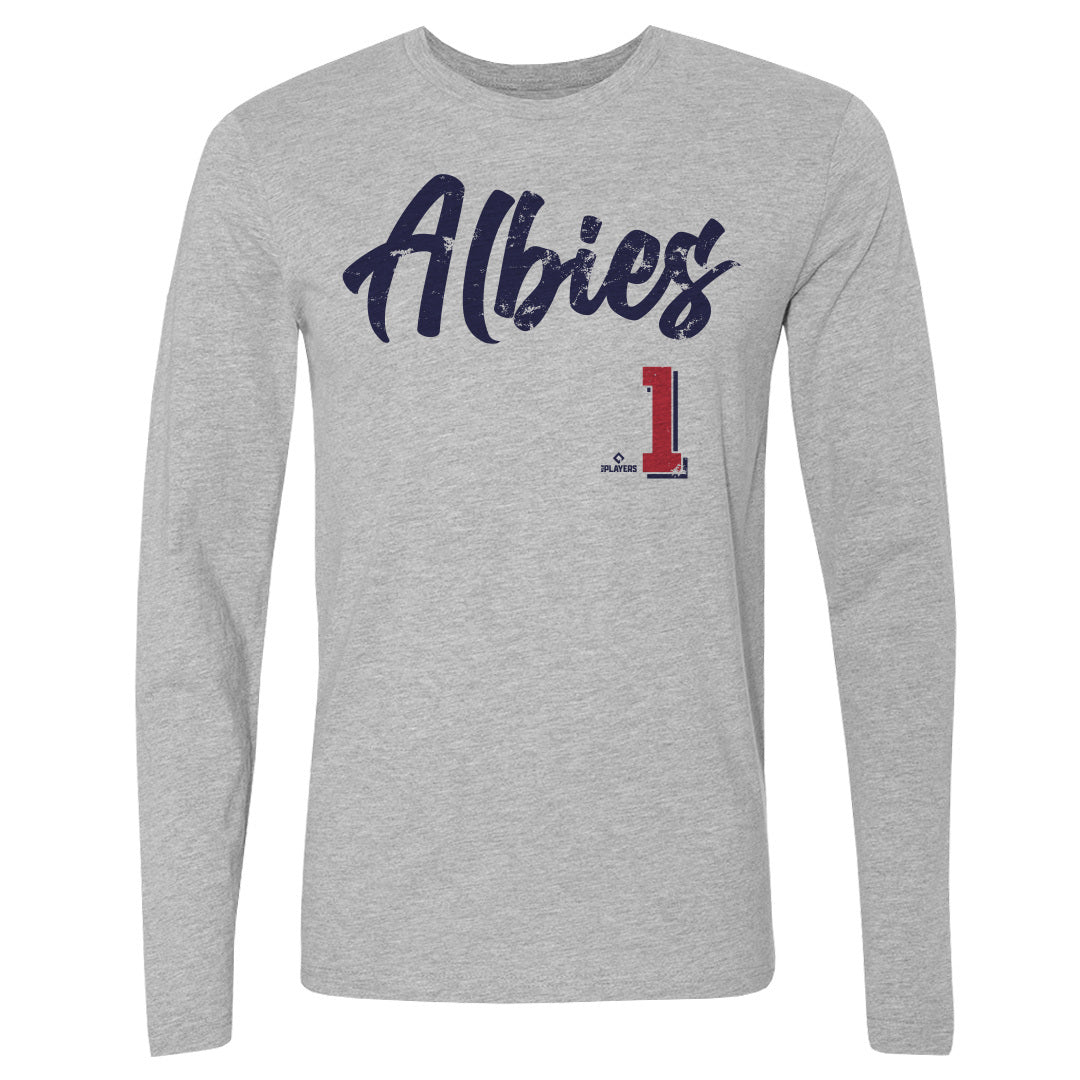 Ozzie Albies Atlanta Script 2