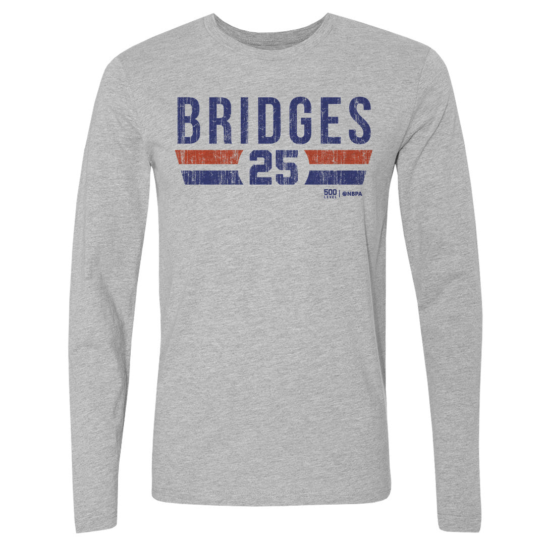 Mikal Bridges New York Knicks Font 2