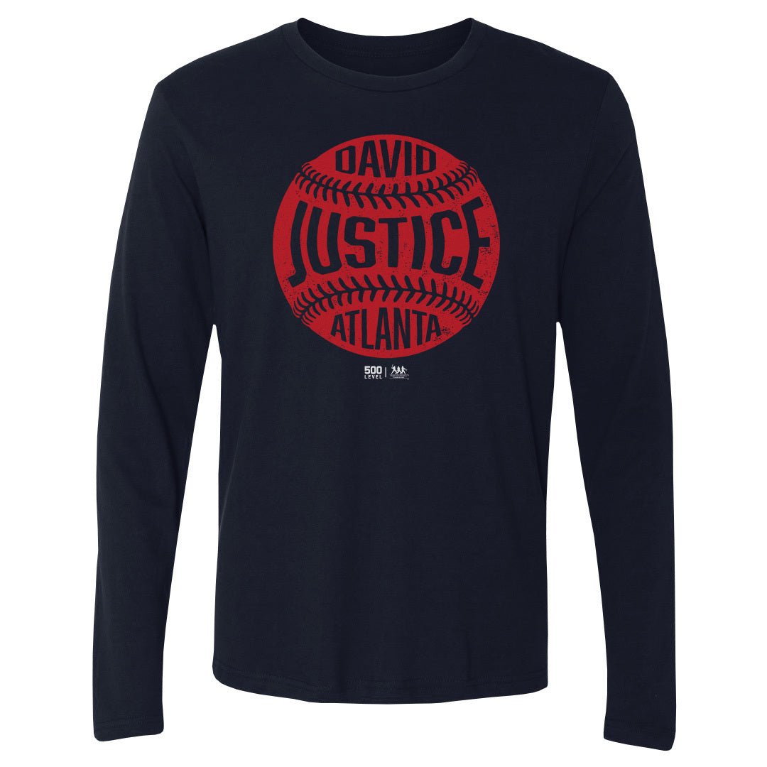 David Justice Atlanta Vintage Baseball
