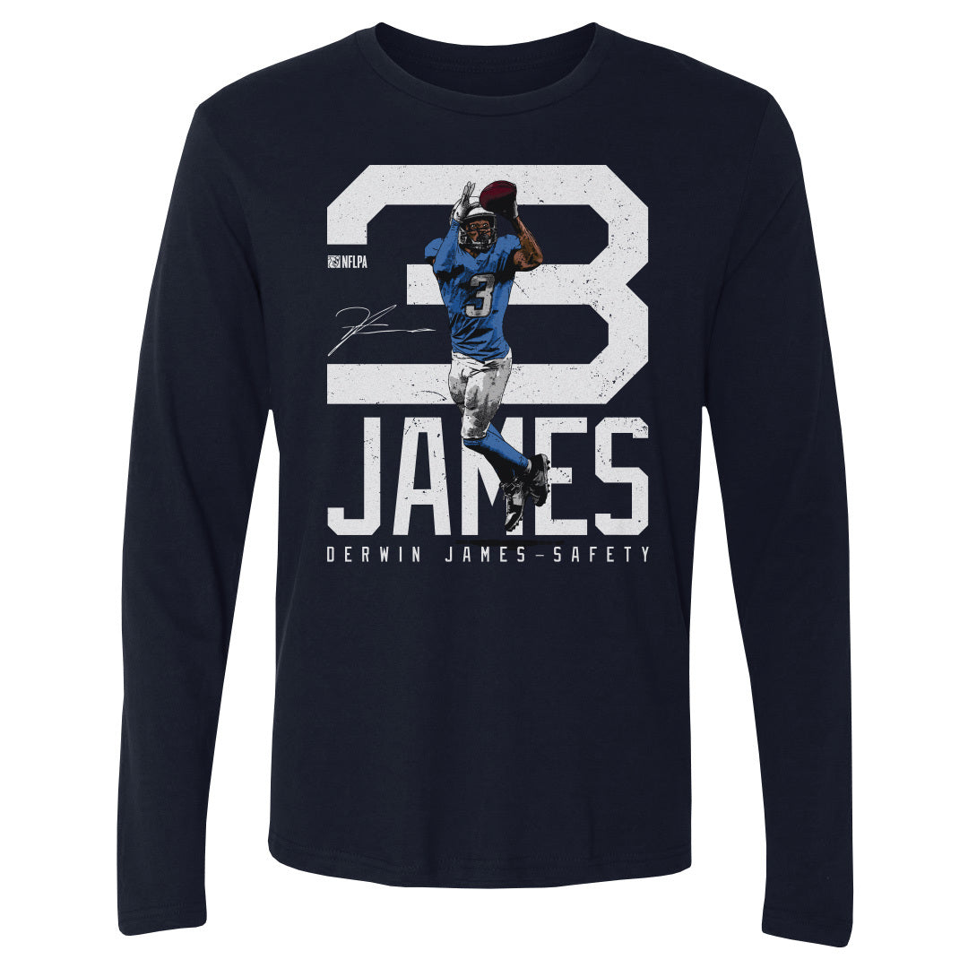 Derwin James Los Angeles C Bold Number 1