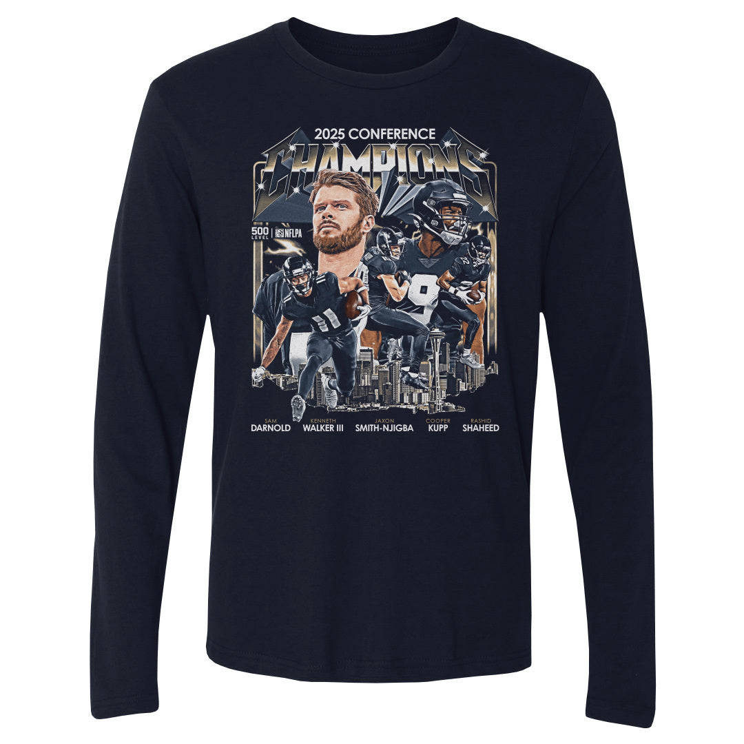 Seattle Football 2025 Conference Champions Vintage 2