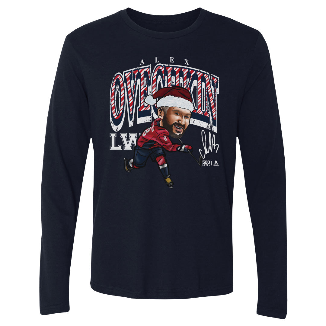 Alex Ovechkin Washington Cartoon Santa Hat