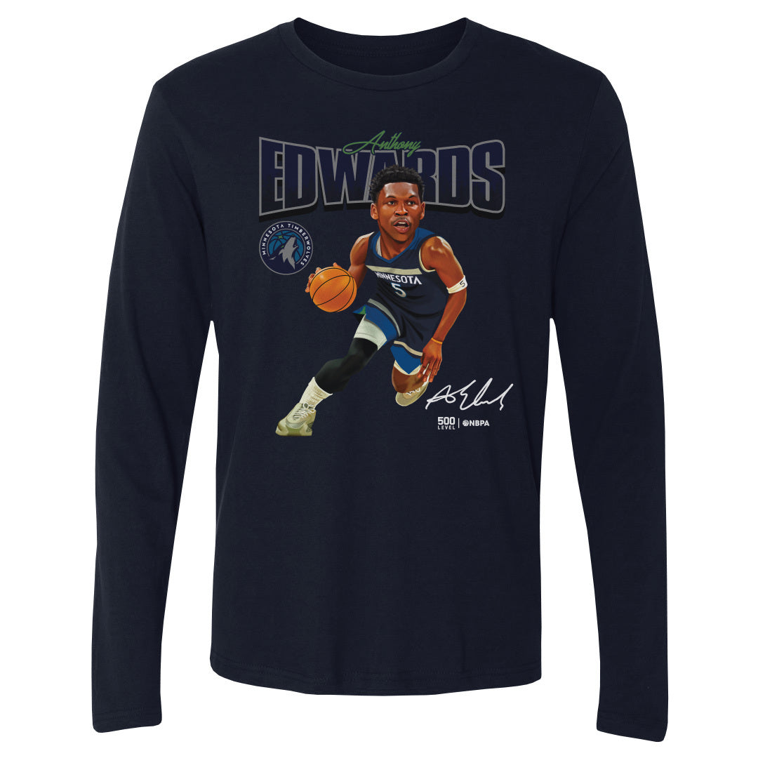Anthony Edwards Minnesota Timberwolves Caricature