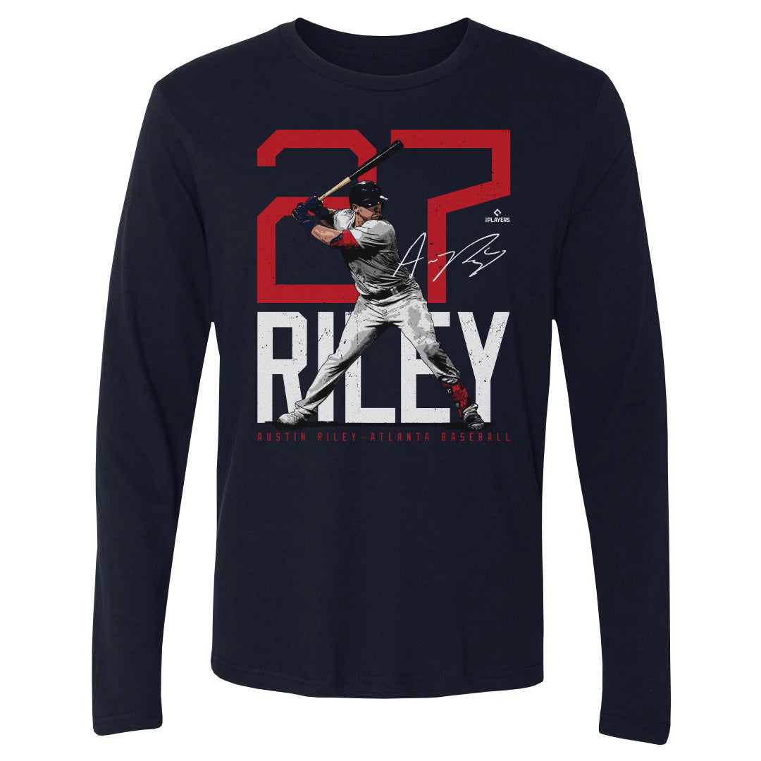 Austin Riley Atlanta Bold Number