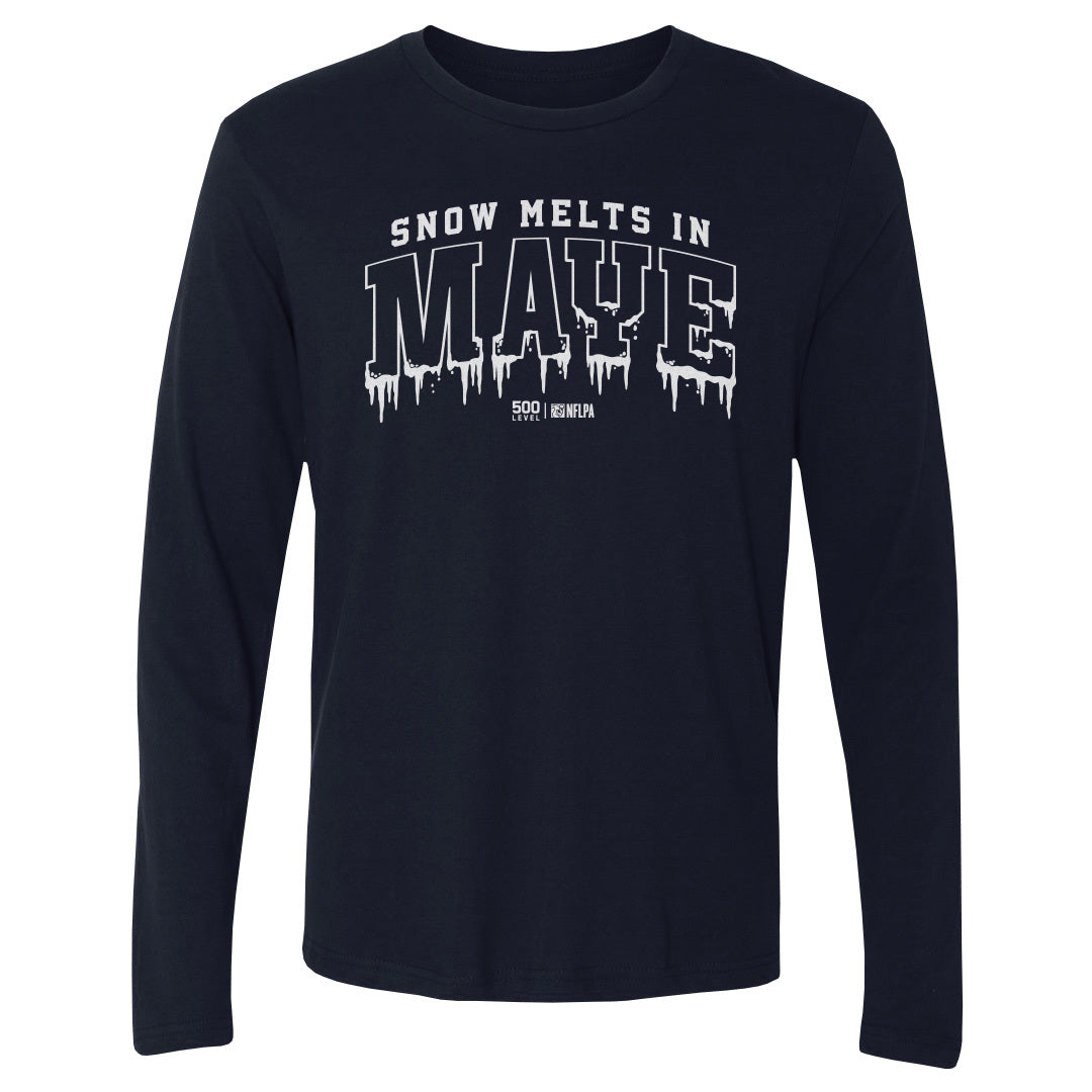 Drake Maye New England Snow Melts In Maye