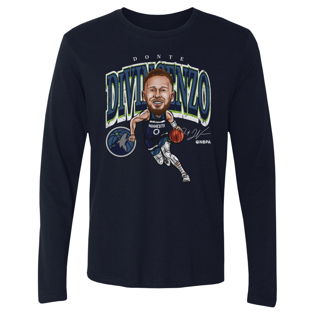 Donte DiVincenzo Minnesota Timberwolves Cartoon NBA