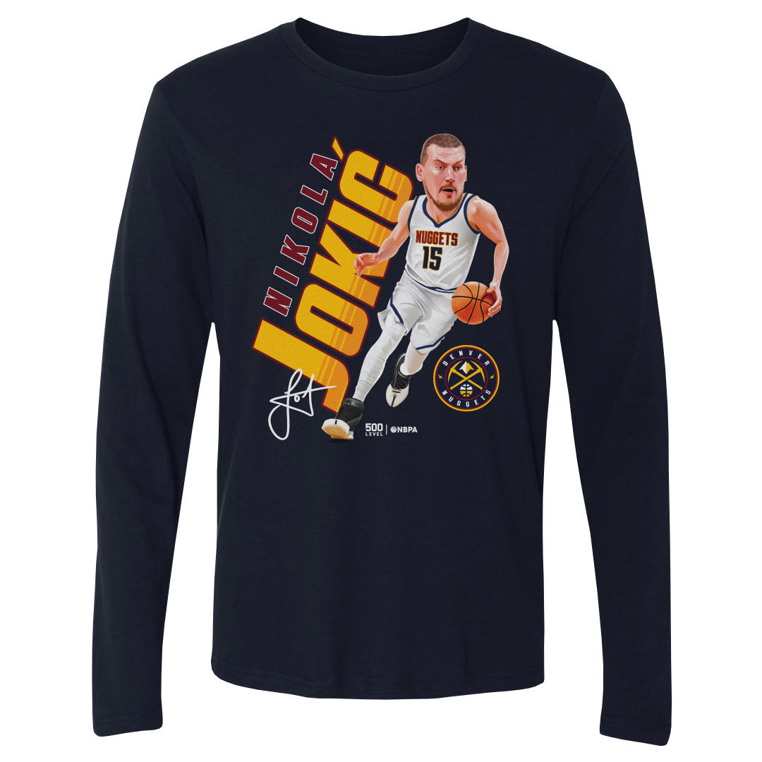 Nikola Jokic Denver Nuggets Caricature