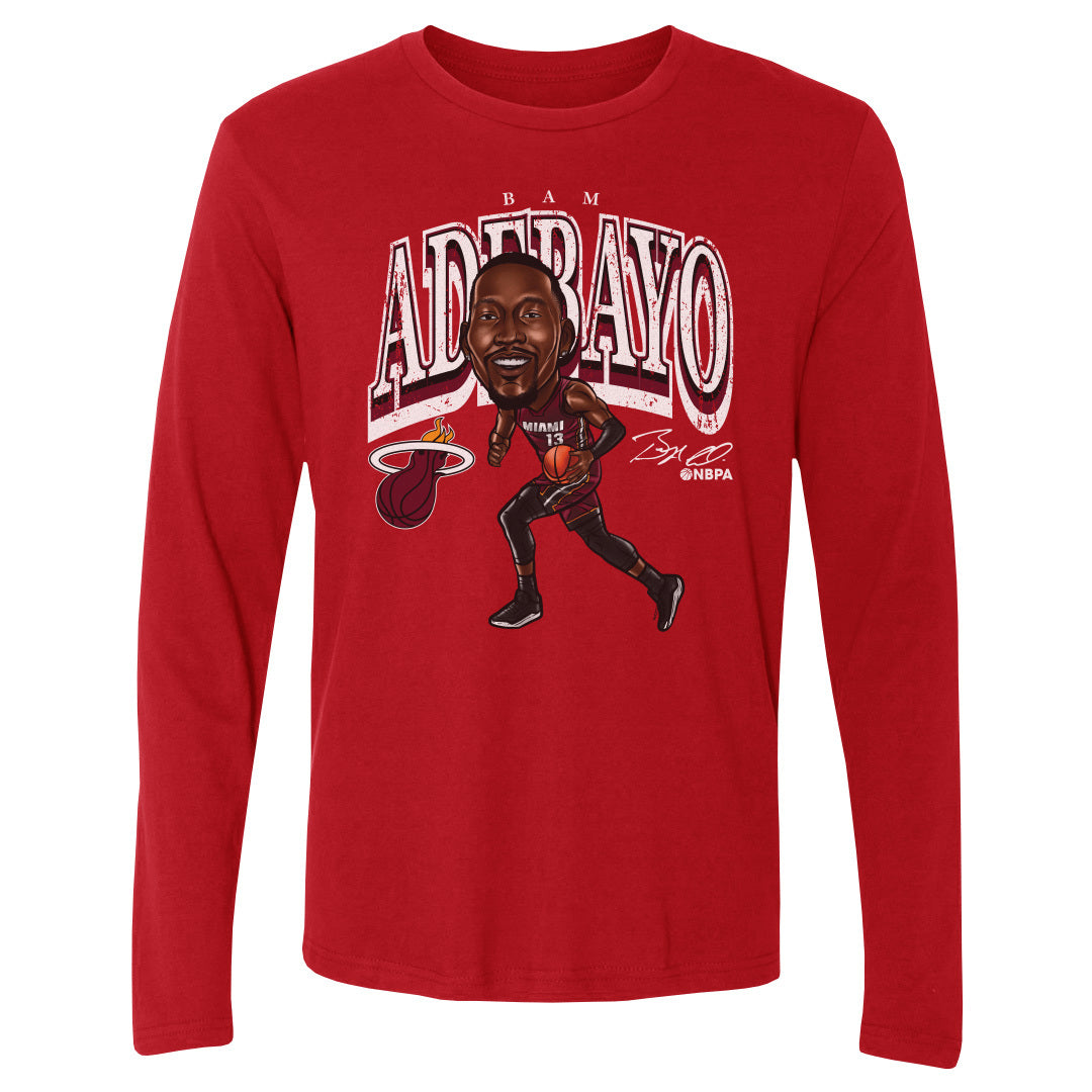 Bam Adebayo Miami Heat Cartoon 3