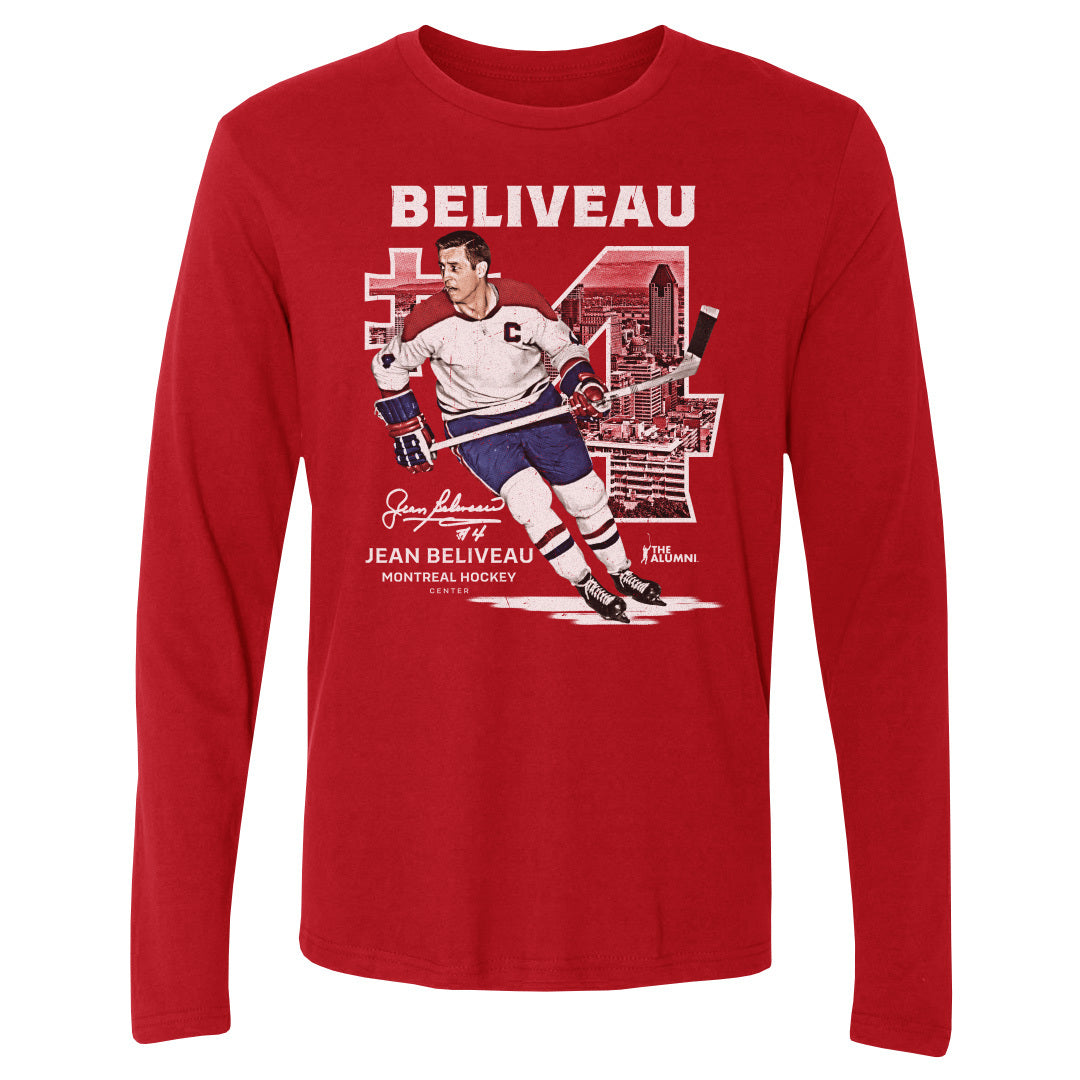Jean Beliveau Montreal Throwback