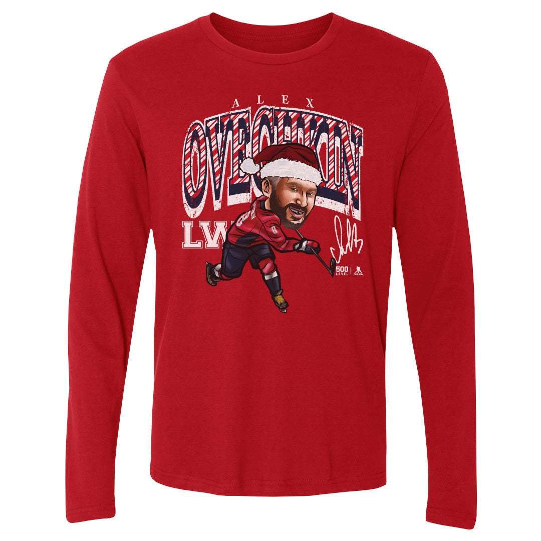 Alex Ovechkin Washington Cartoon Santa Hat