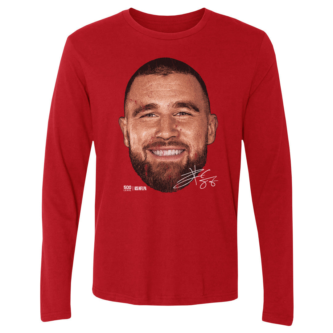 Travis Kelce Kansas City Vintage Head 3