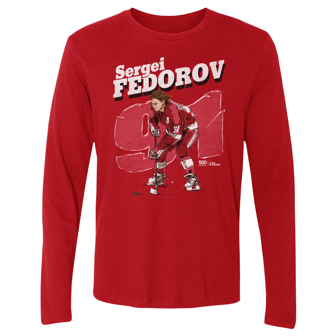 Sergei Fedorov Detroit Retro 3