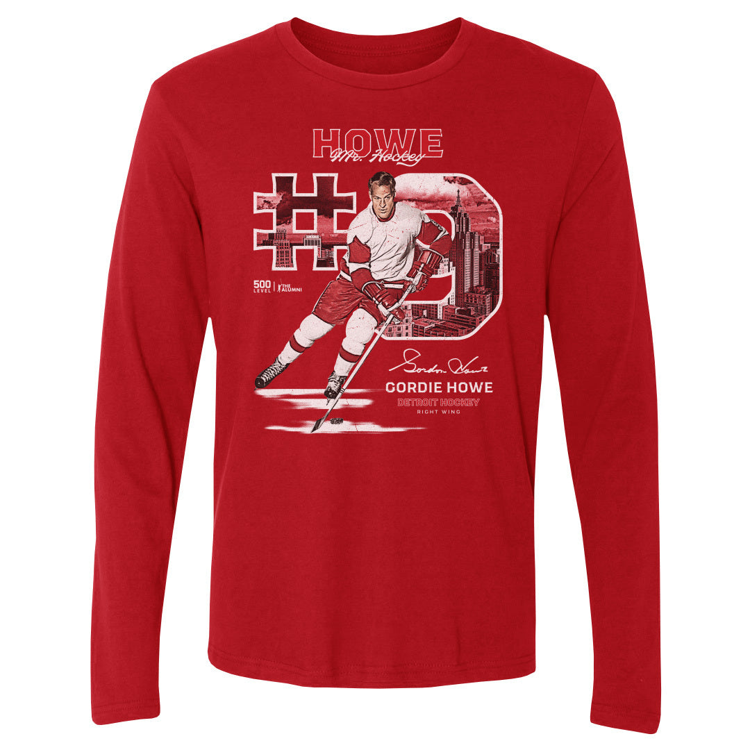 Gordie Howe Detroit Throwback