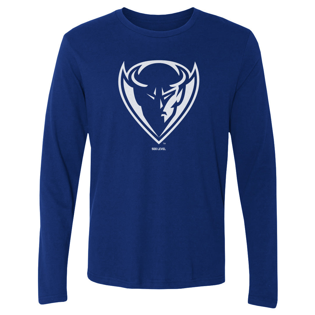 DePaul Blue Demons Primary Logo White