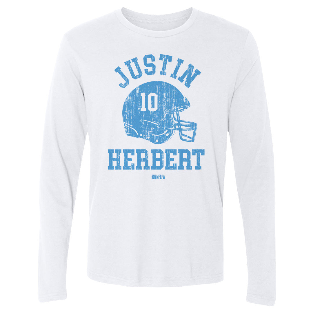 Justin Herbert Los Angeles C Helmet Font 1