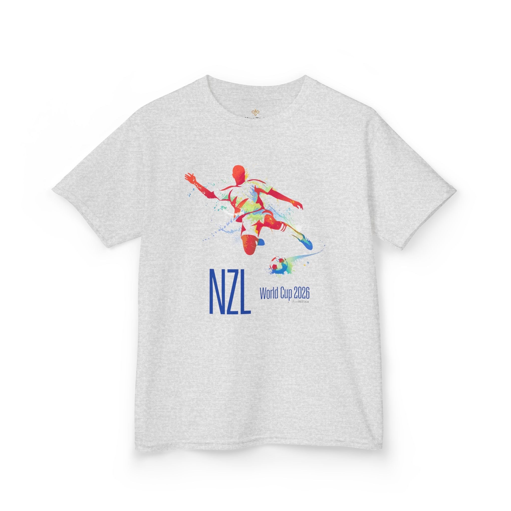 Kids Soccer New Zealand World Cup 2026 Hive Tee 3