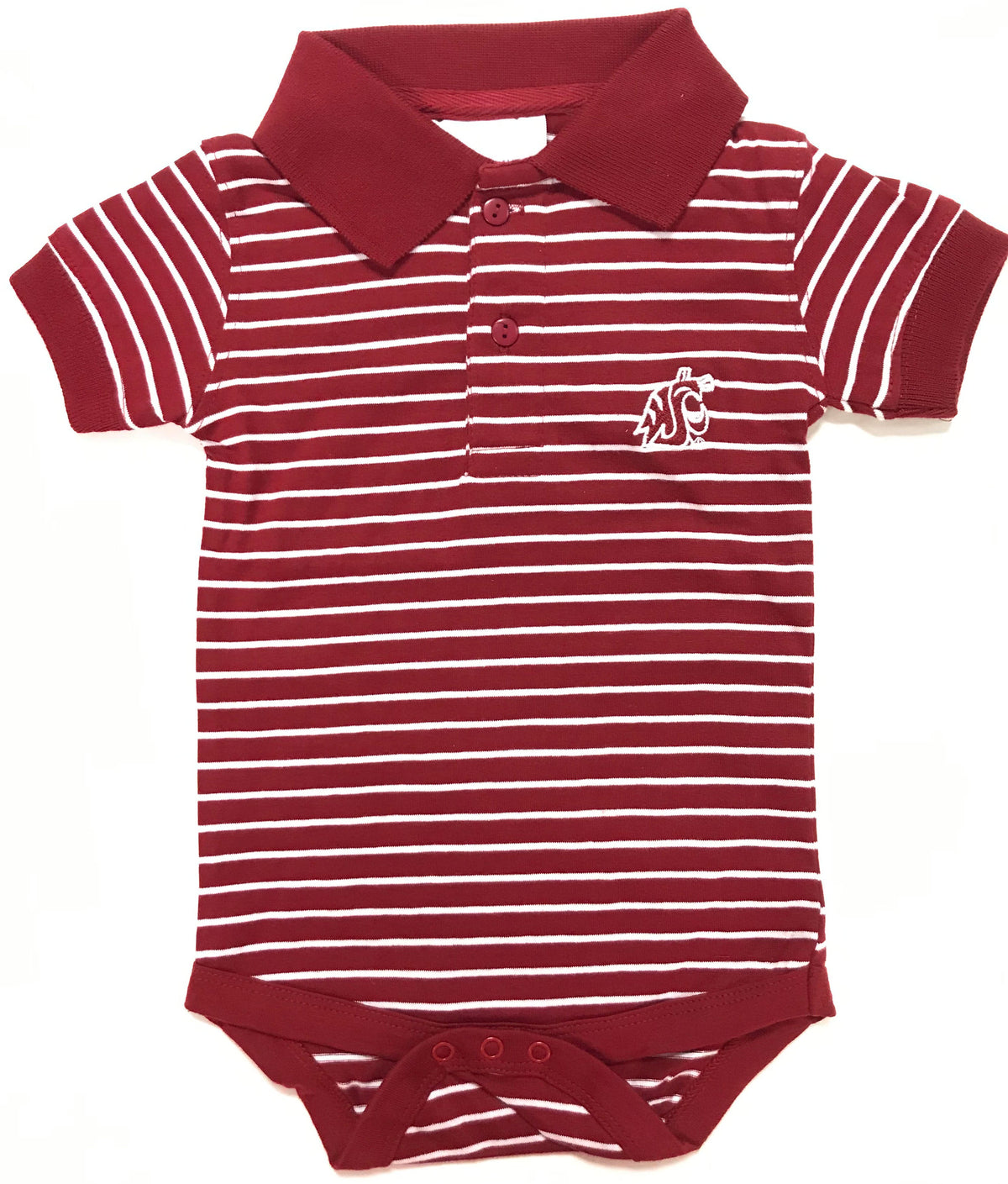 Washington Jersey Stripe Golf Creeper | Two Feet Ahead