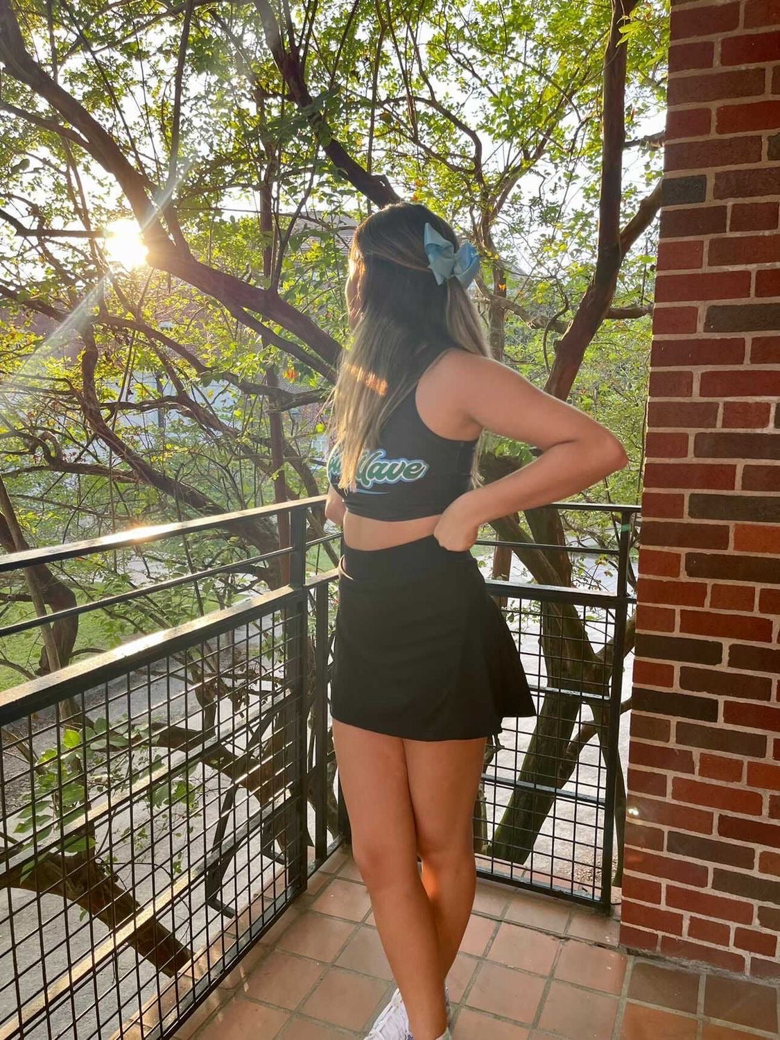 Tulane Lightning One Shoulder Top | lojobands 5