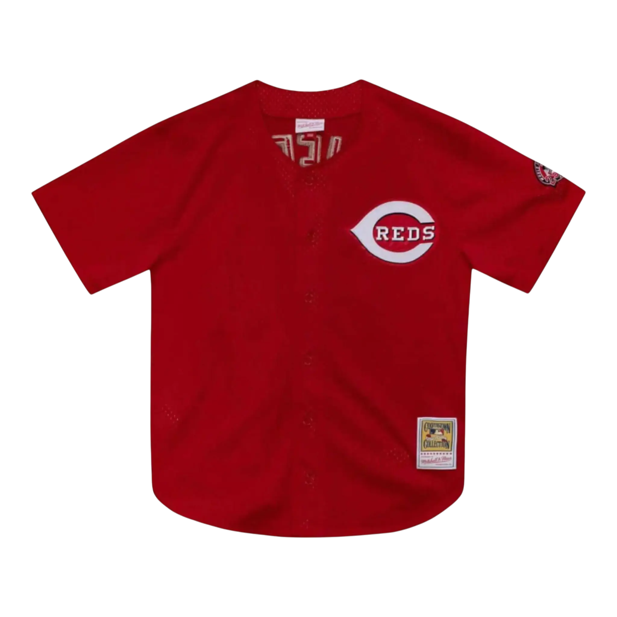 Mitchell & Ness Authentic Ken Griffey Jr. Cincinnati Reds 2000 Men Baseball Jersey Scarlet 1