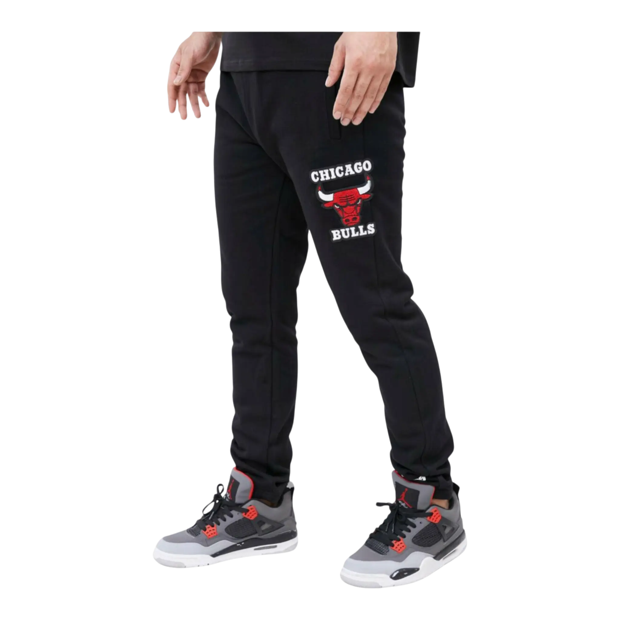 Pro Standard NBA Chicago Bulls Retro Classic Men Sweatpants Black 1