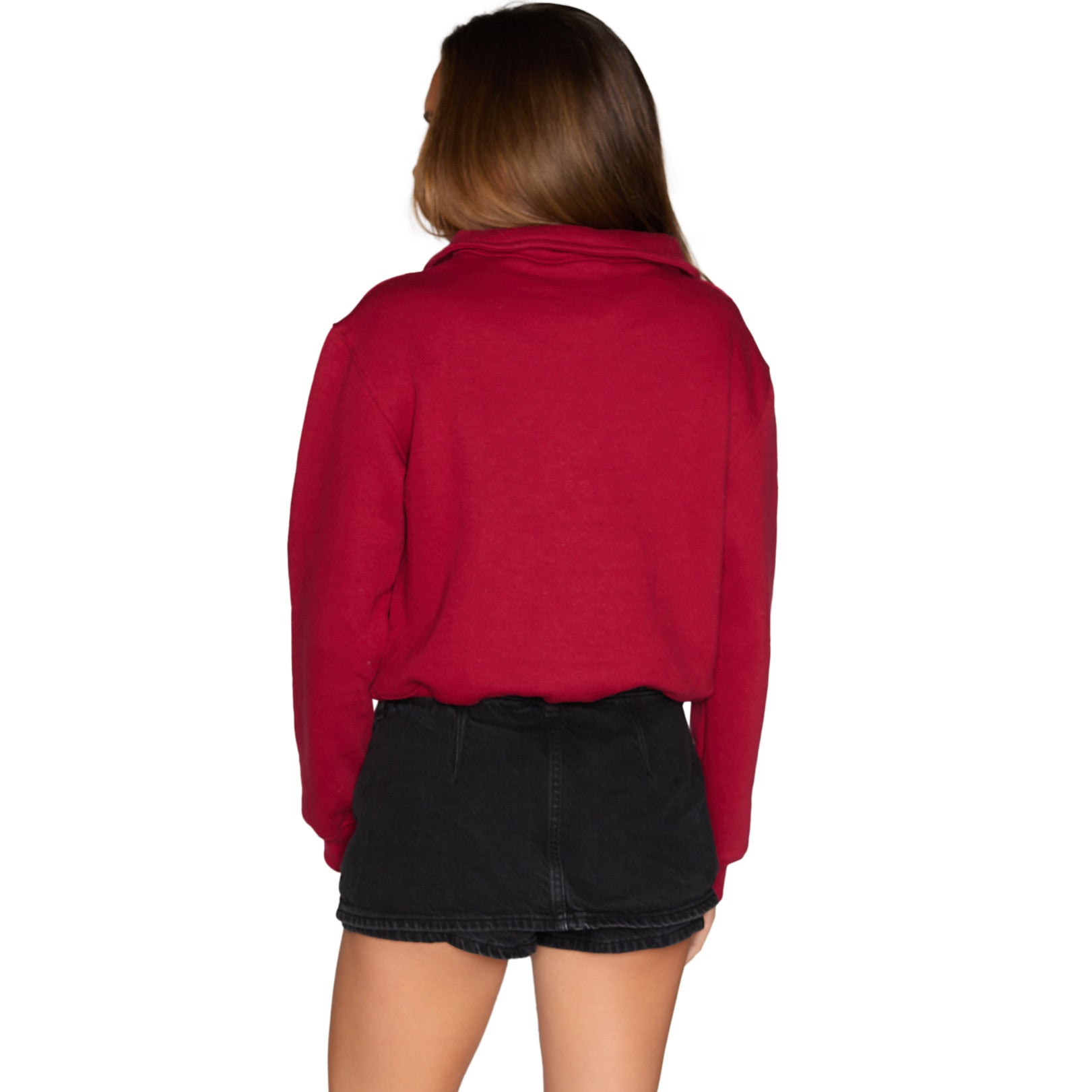 Boston College Quarter Zip Sweatshirt 3