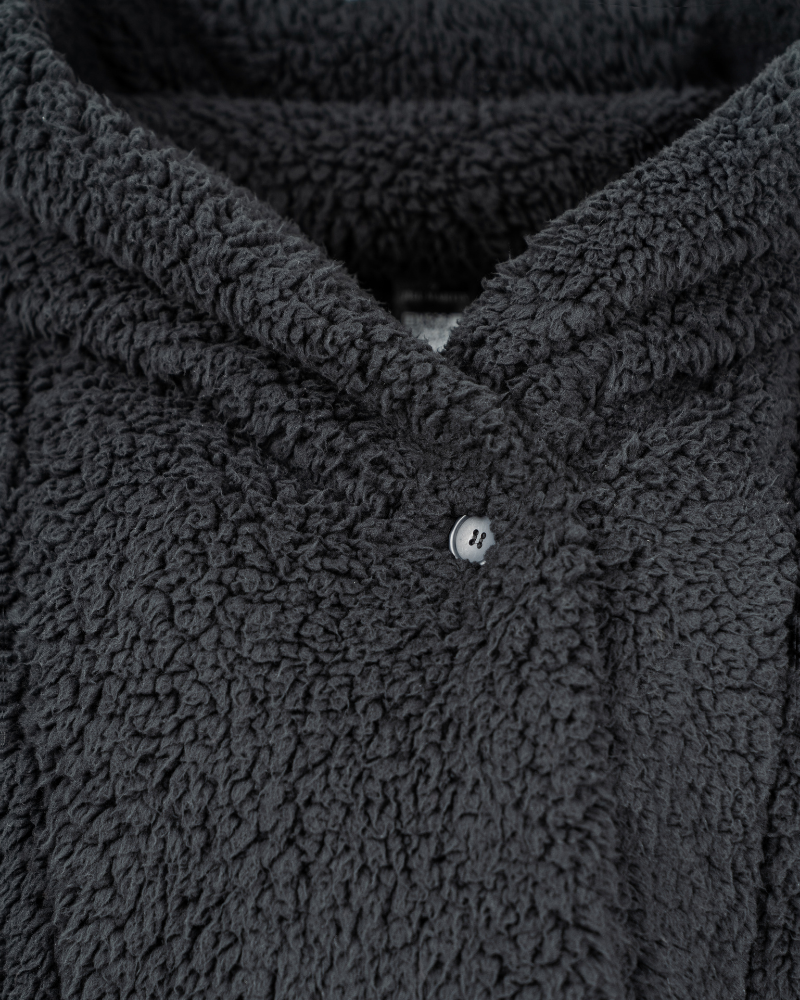 The Warrior Effect™ by Jill Martin Bedazzled Logo Sherpa Lounger Jacket 4