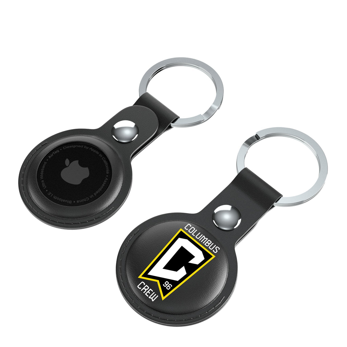 Columbus Crew  Insignia Black Airtag Holder 2-Pack 4