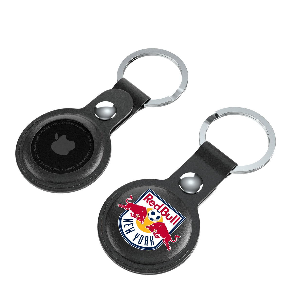 New York Red Bulls  Insignia Black Airtag Holder 2-Pack 4