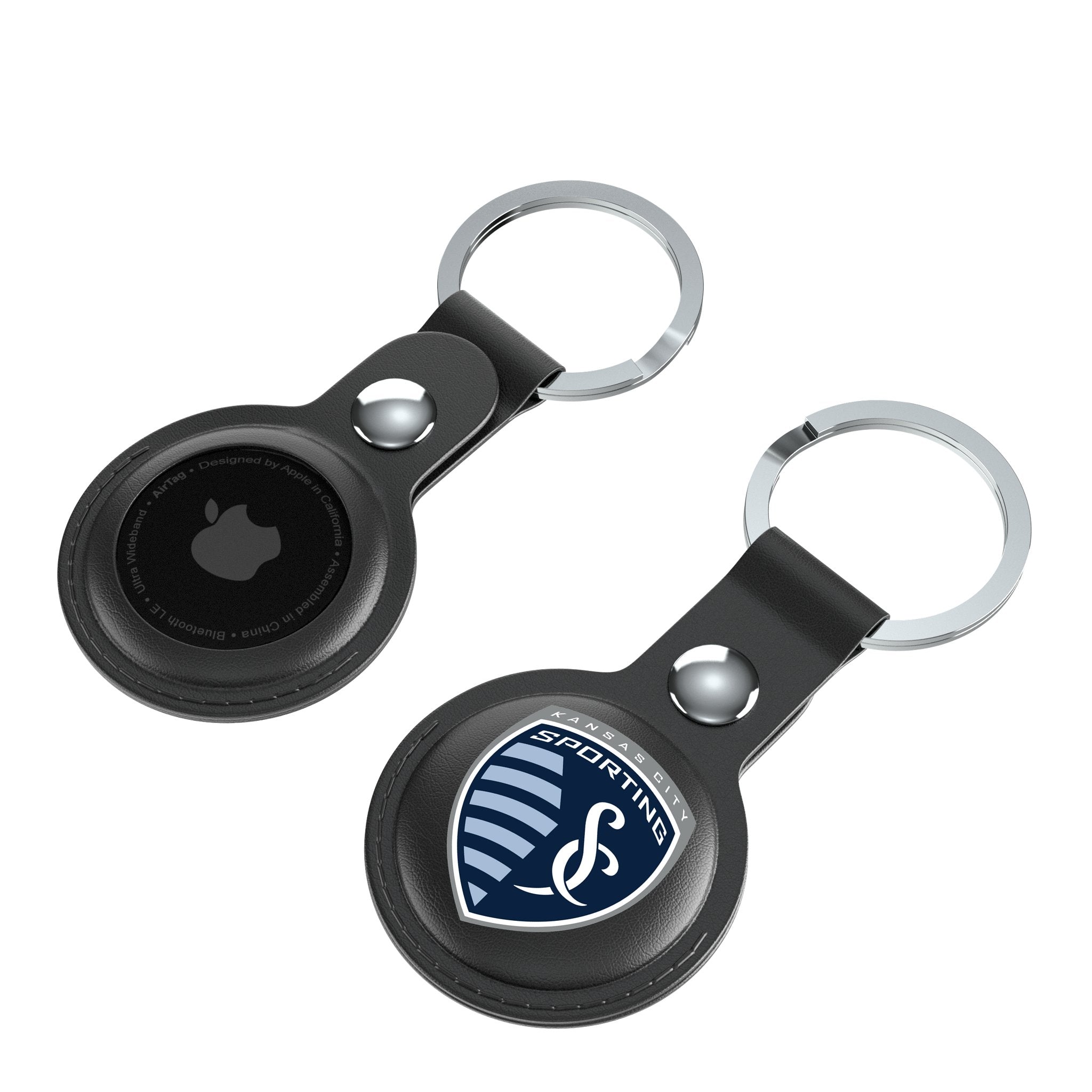 Sporting Kansas City   Insignia Black Airtag Holder 2-Pack 4