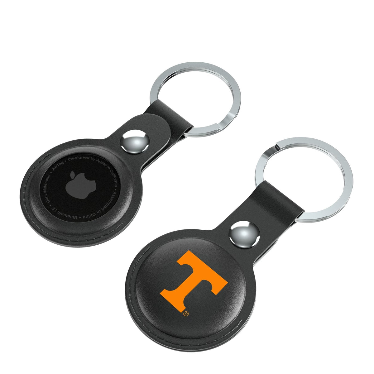 University of Tennessee Volunteers Insignia Black Airtag Holder 2-Pack 4