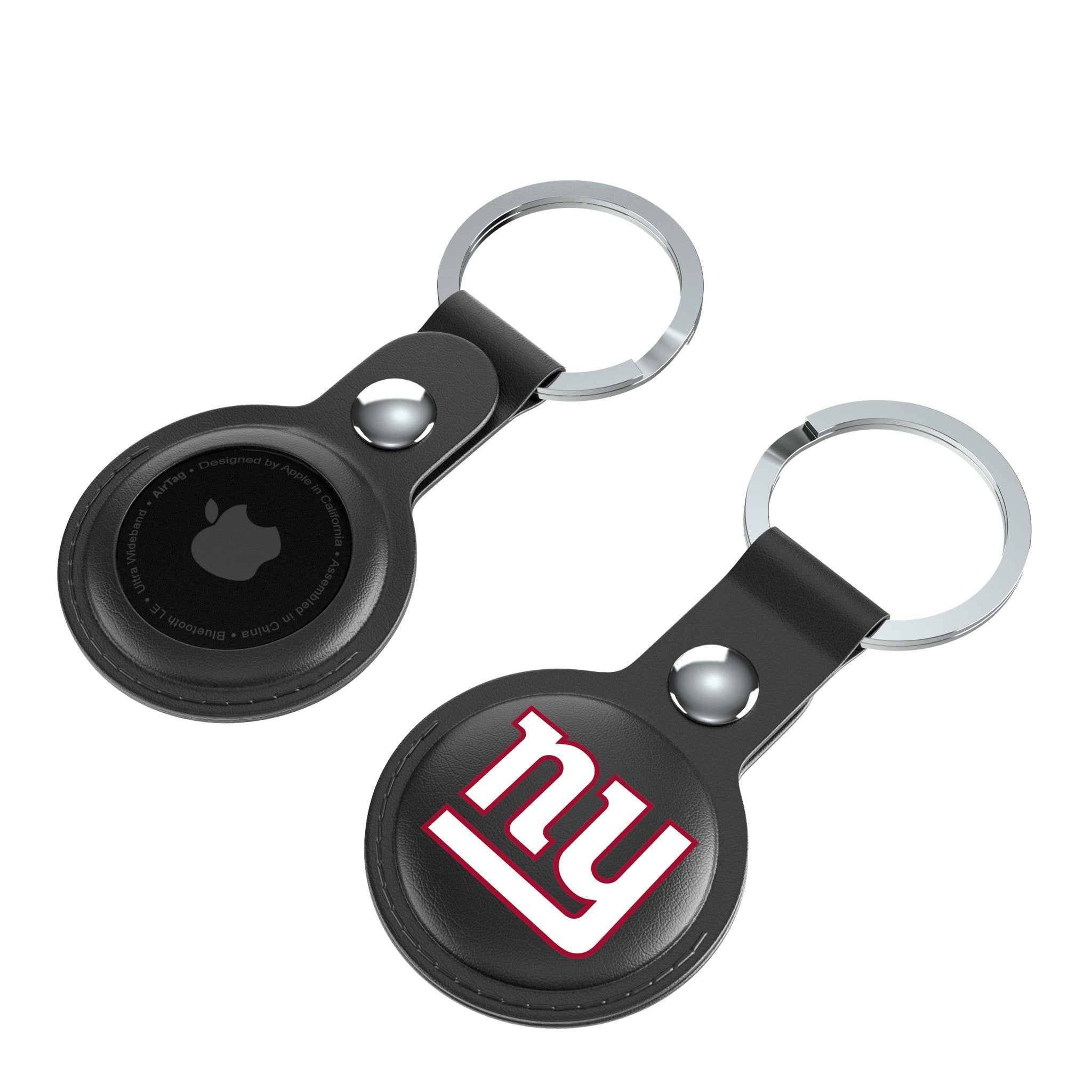 New York Giants Insignia Black Airtag Holder 2-Pack 4