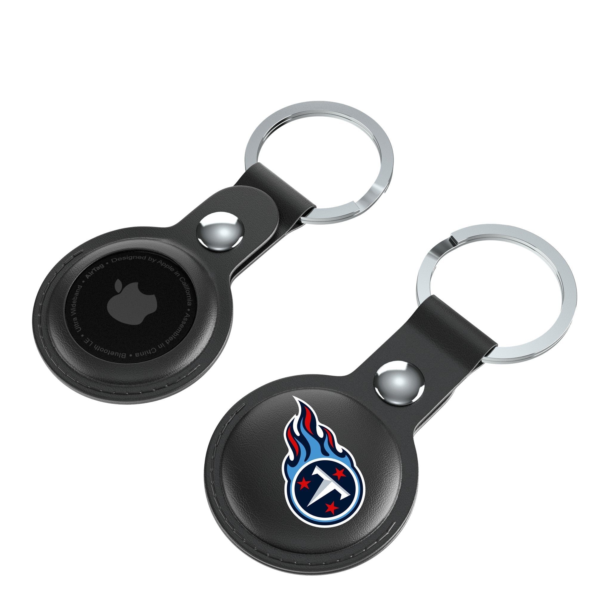 Tennessee Titans Insignia Black Airtag Holder 2-Pack 4