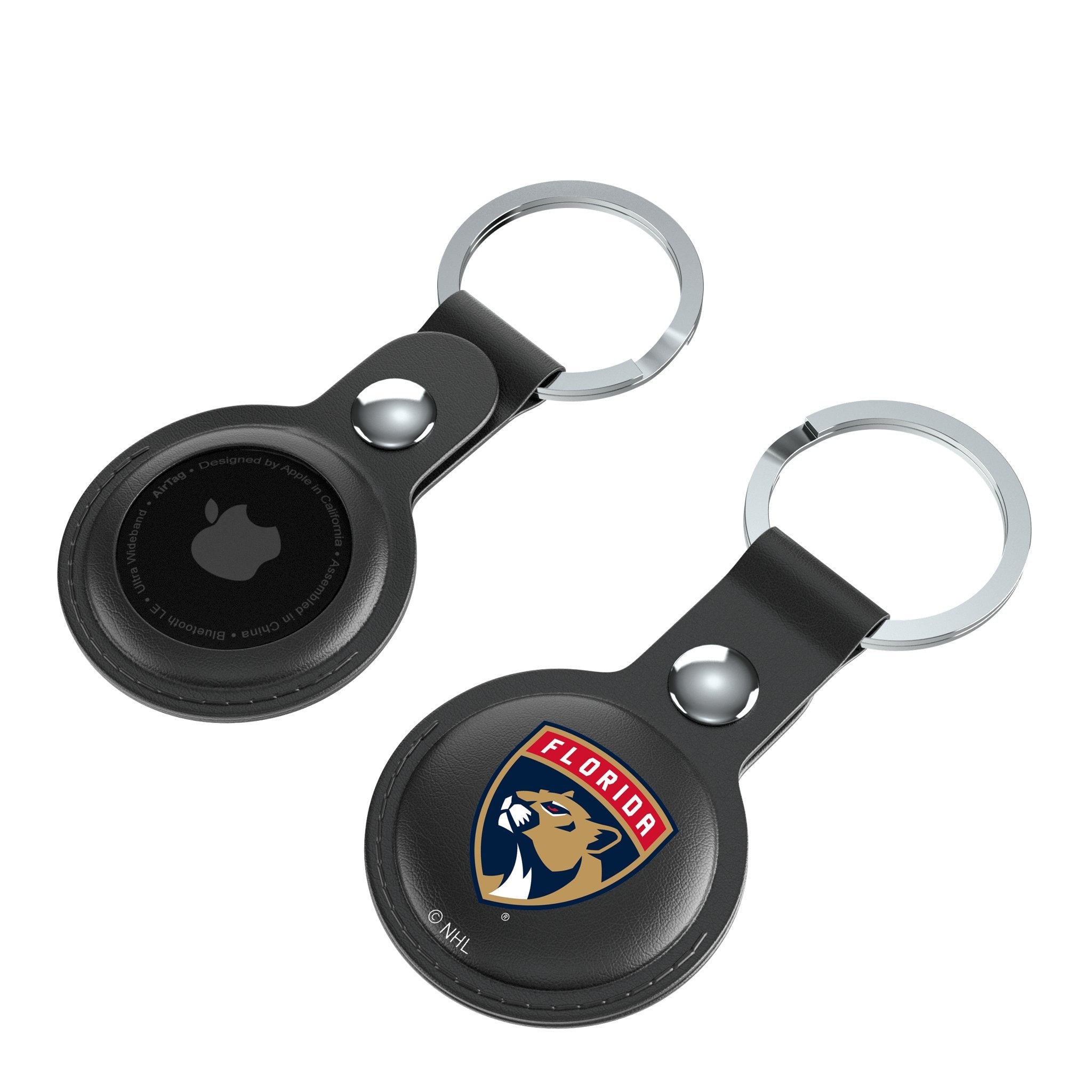 Florida Panthers Insignia Black Airtag Holder 2-Pack 4