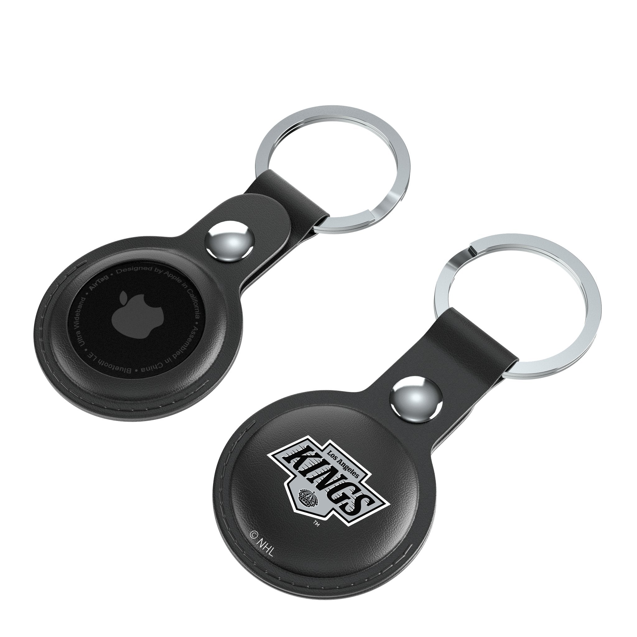 LA Kings Insignia Black Airtag Holder 2-Pack 4