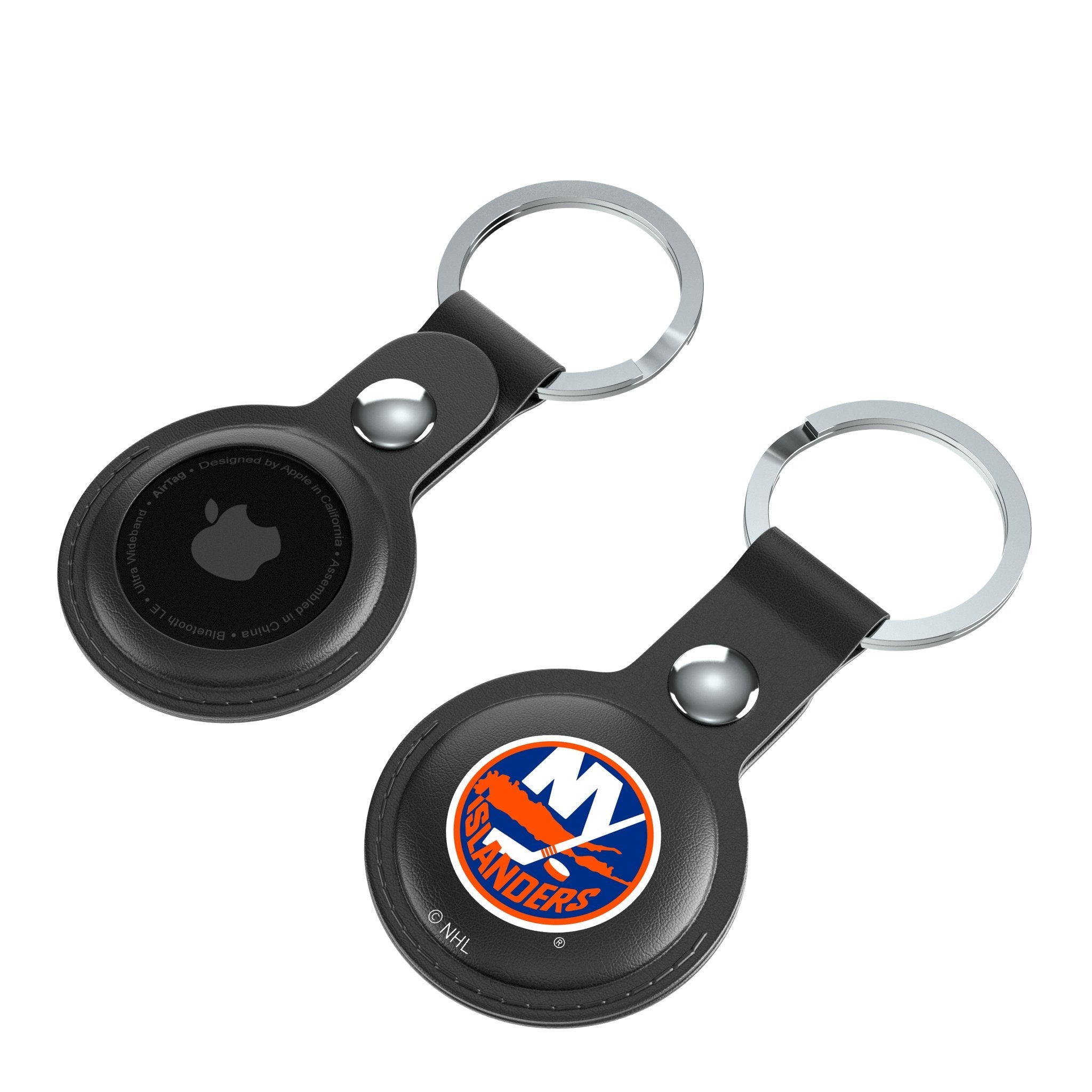 New York Islanders Insignia Black Airtag Holder 2-Pack 4