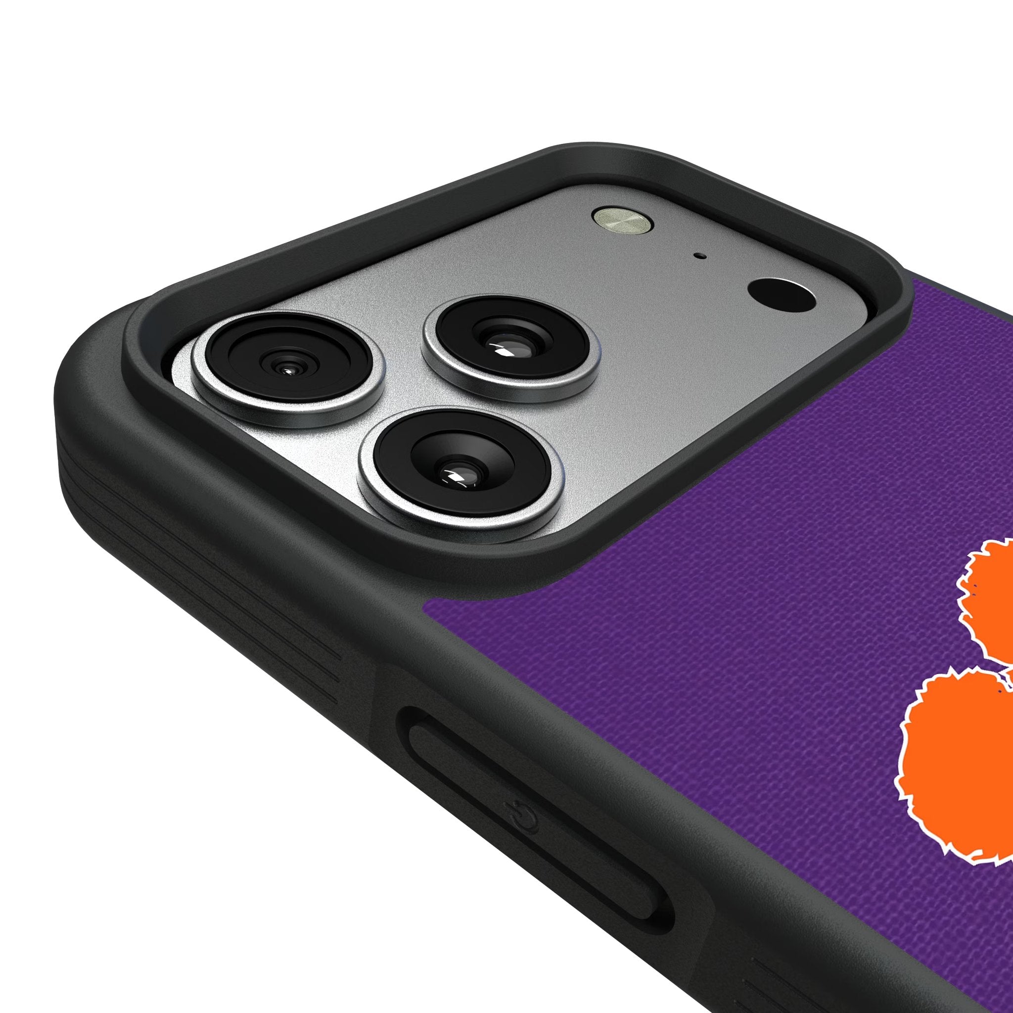 Clemson University Tigers Solid Bump Phone Case for Apple iPhone 17 Series 6
