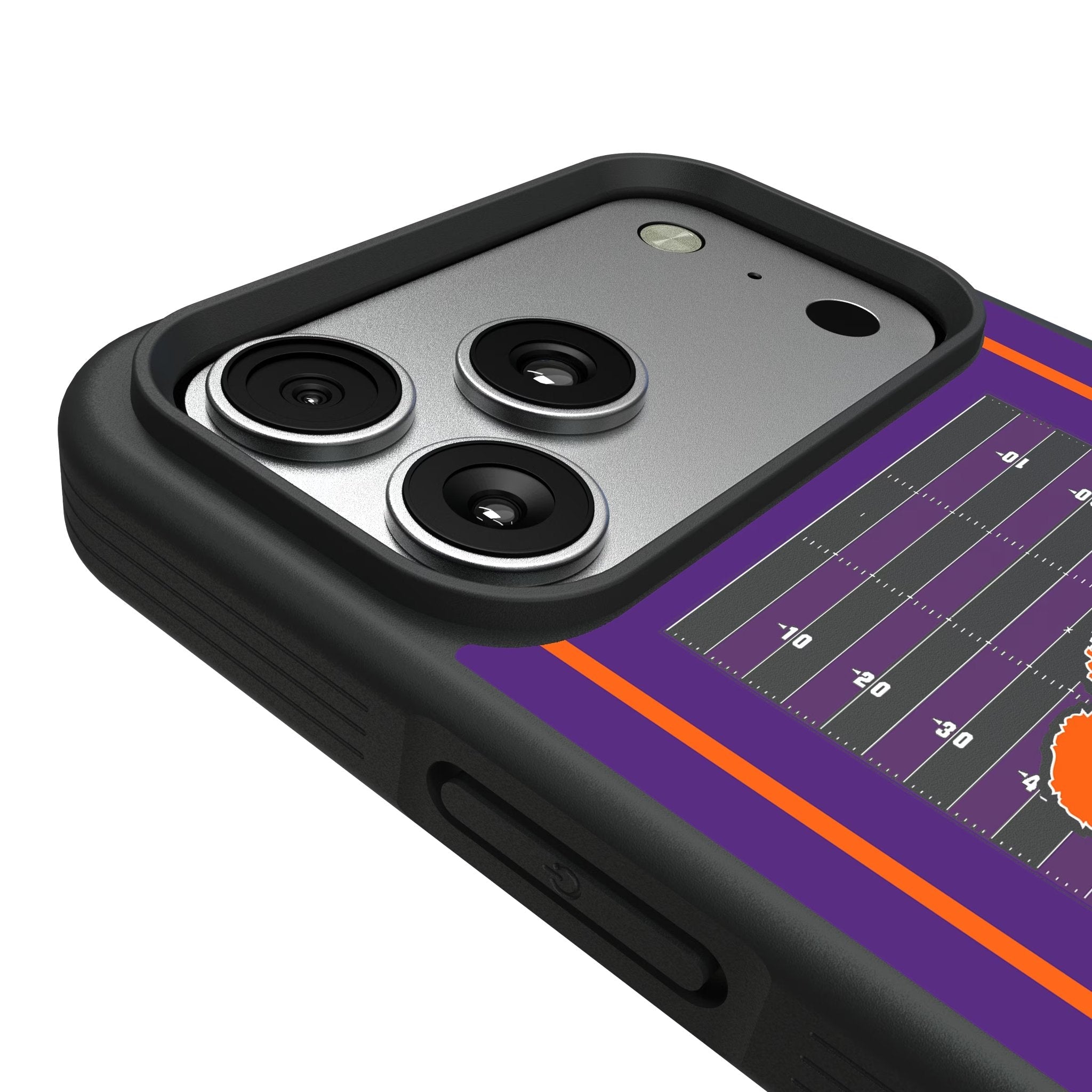 Clemson University Tigers Field Bump Phone Case for Apple iPhone 17 Series 6