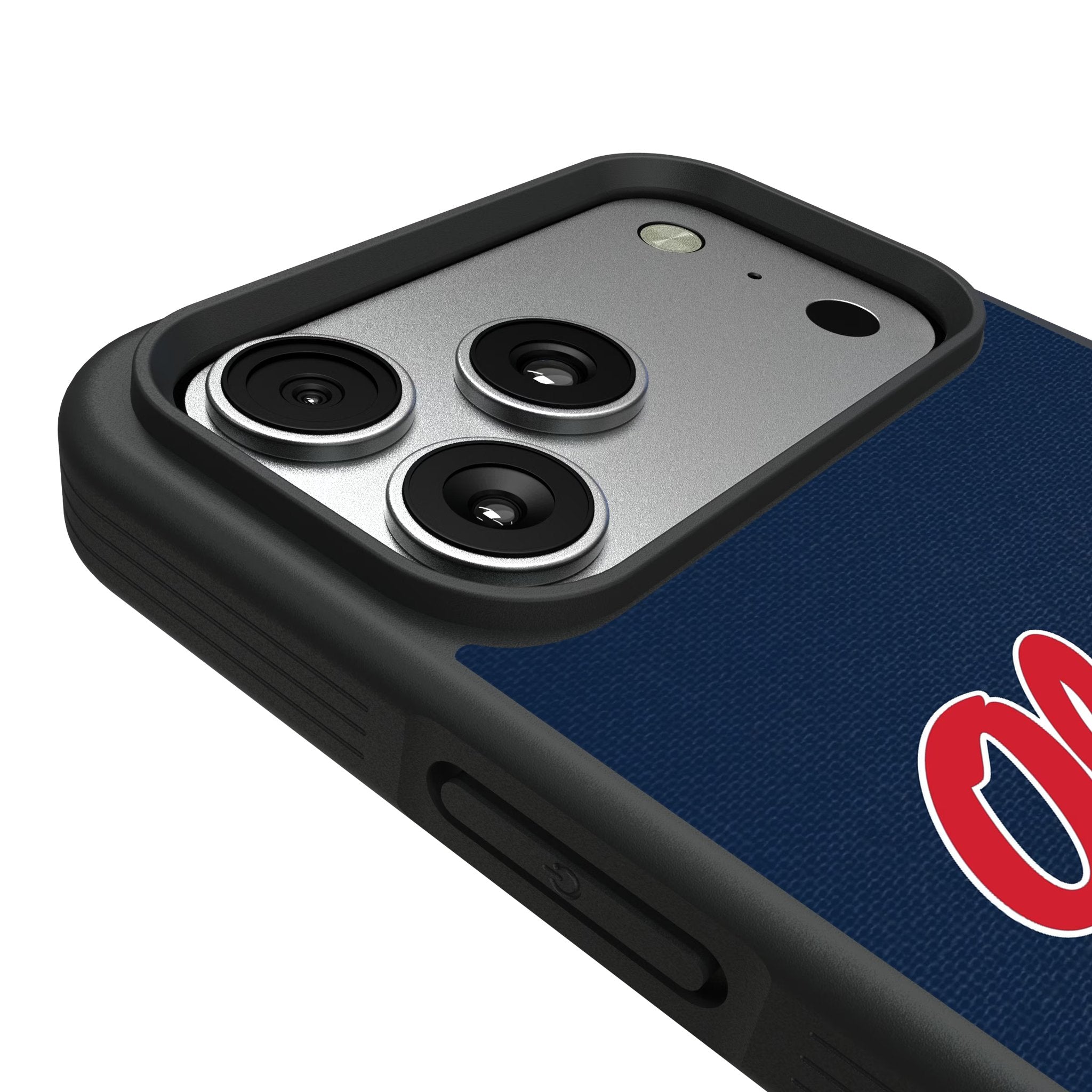 University of Mississippi Rebels Solid Bump Phone Case for Apple iPhone 17 Series 6