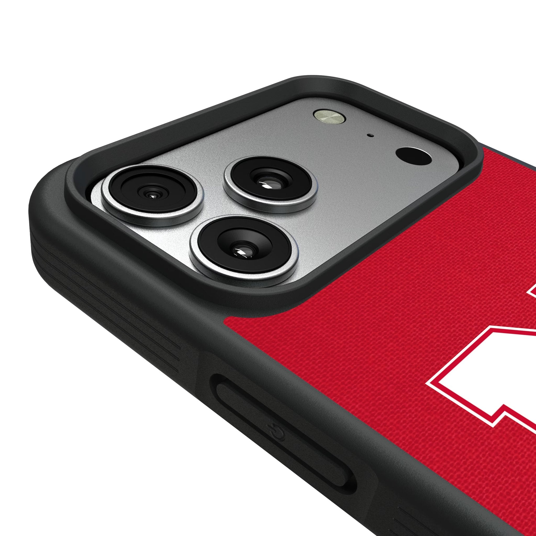 University of Nebraska Huskers Block N Solid Bump Phone Case for Apple iPhone 17 Series 6