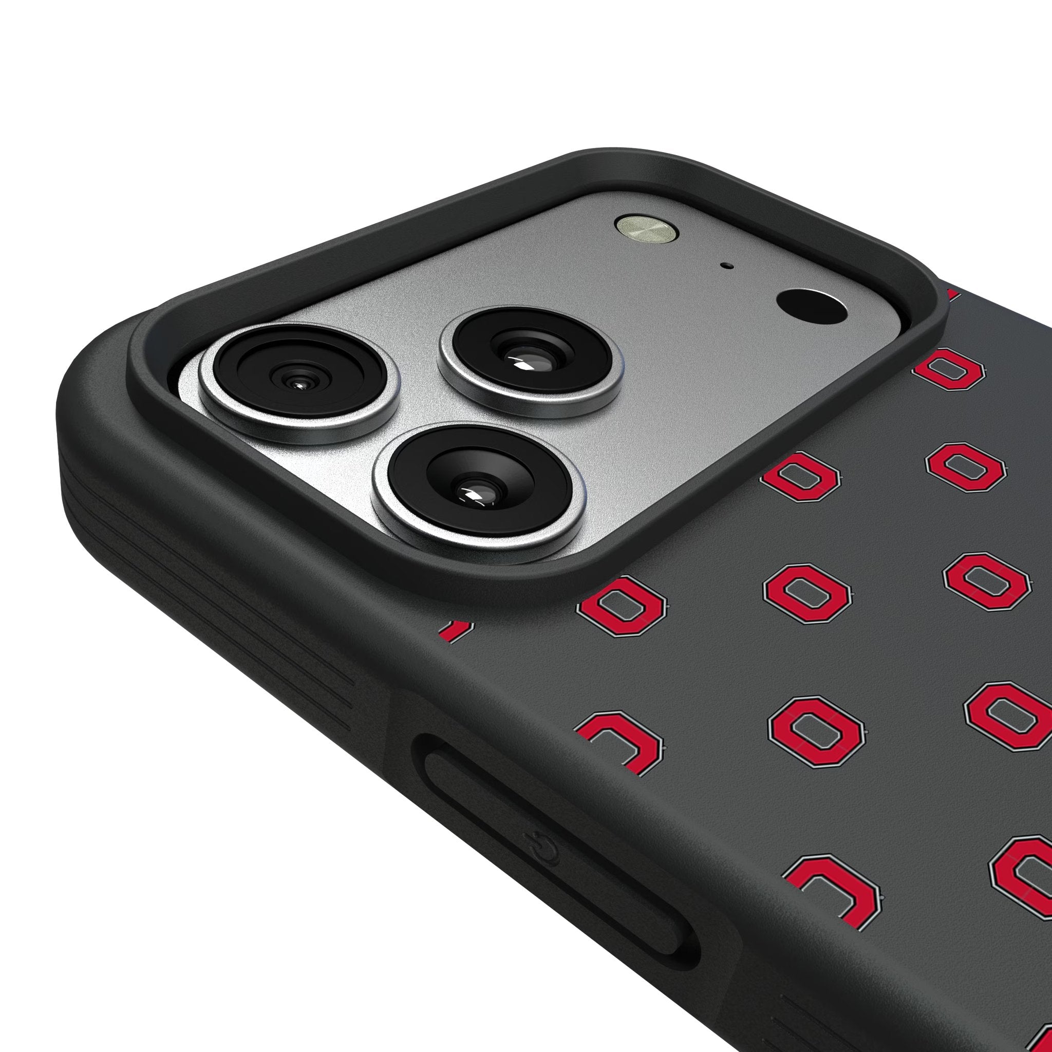 Ohio State University Buckeyes Fashion Pattern Bump Phone Case for Apple iPhone 17 Series 6