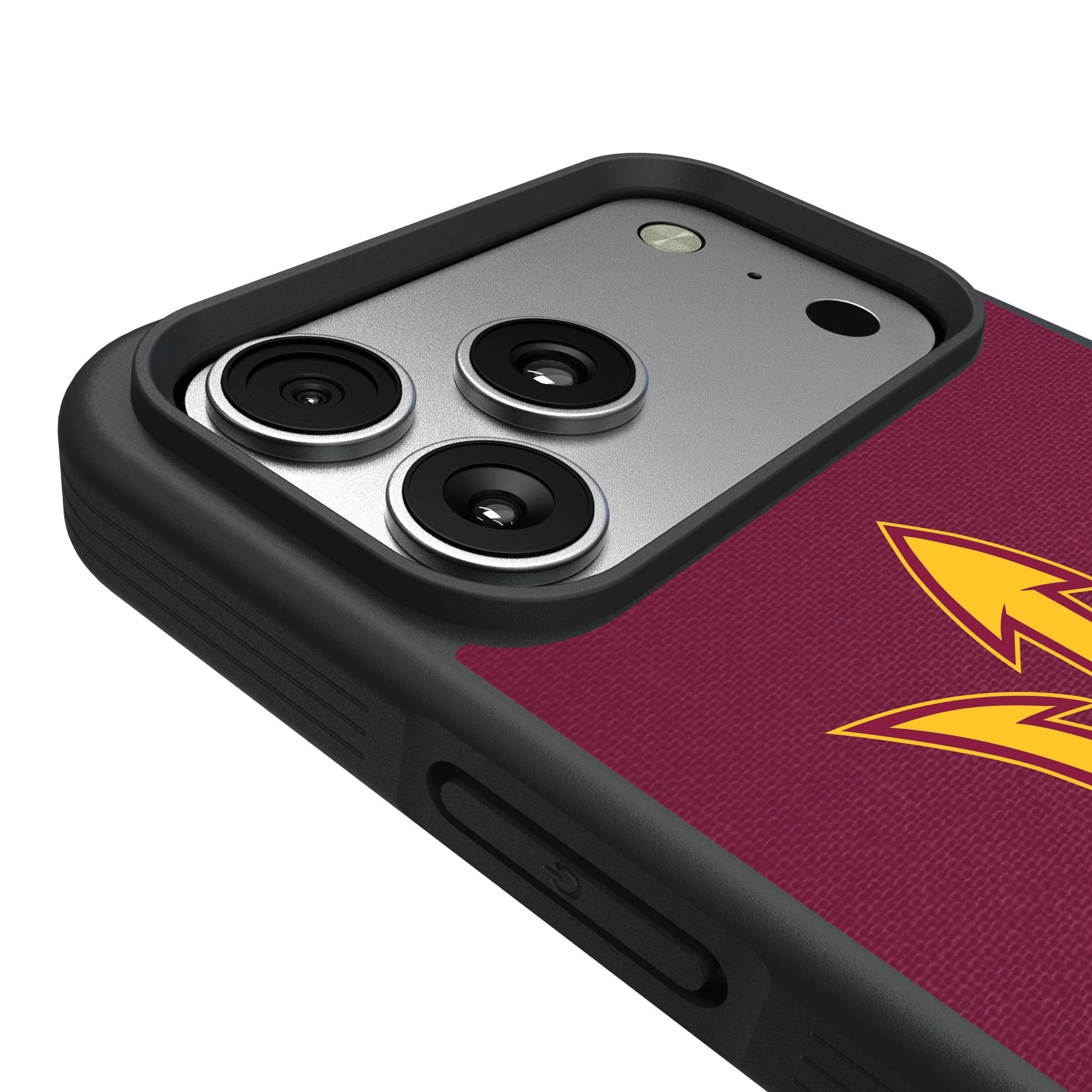 Arizona State University Sun Devils Solid Bump Phone Case for Apple iPhone 17 Series 6