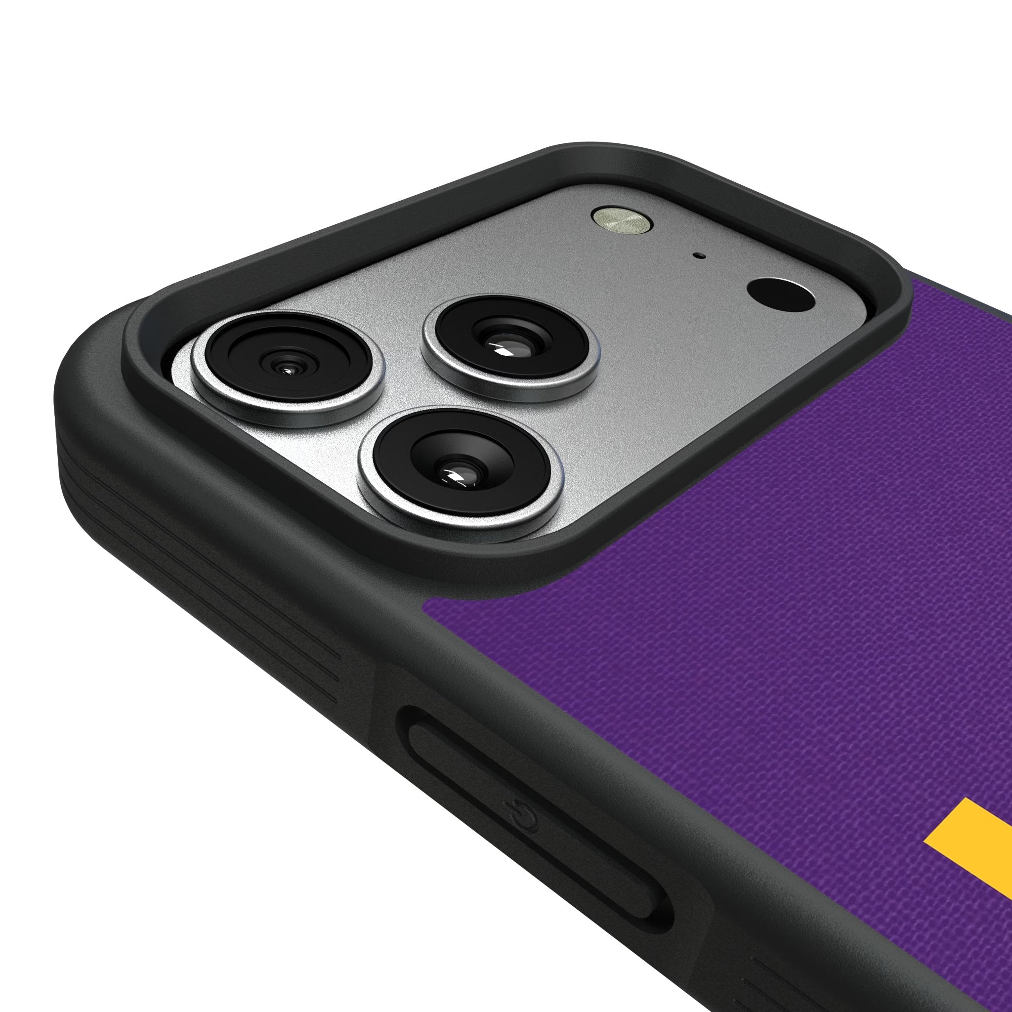 Louisiana State University Tigers Solid Bump Phone Case for Apple iPhone 17 Series 6