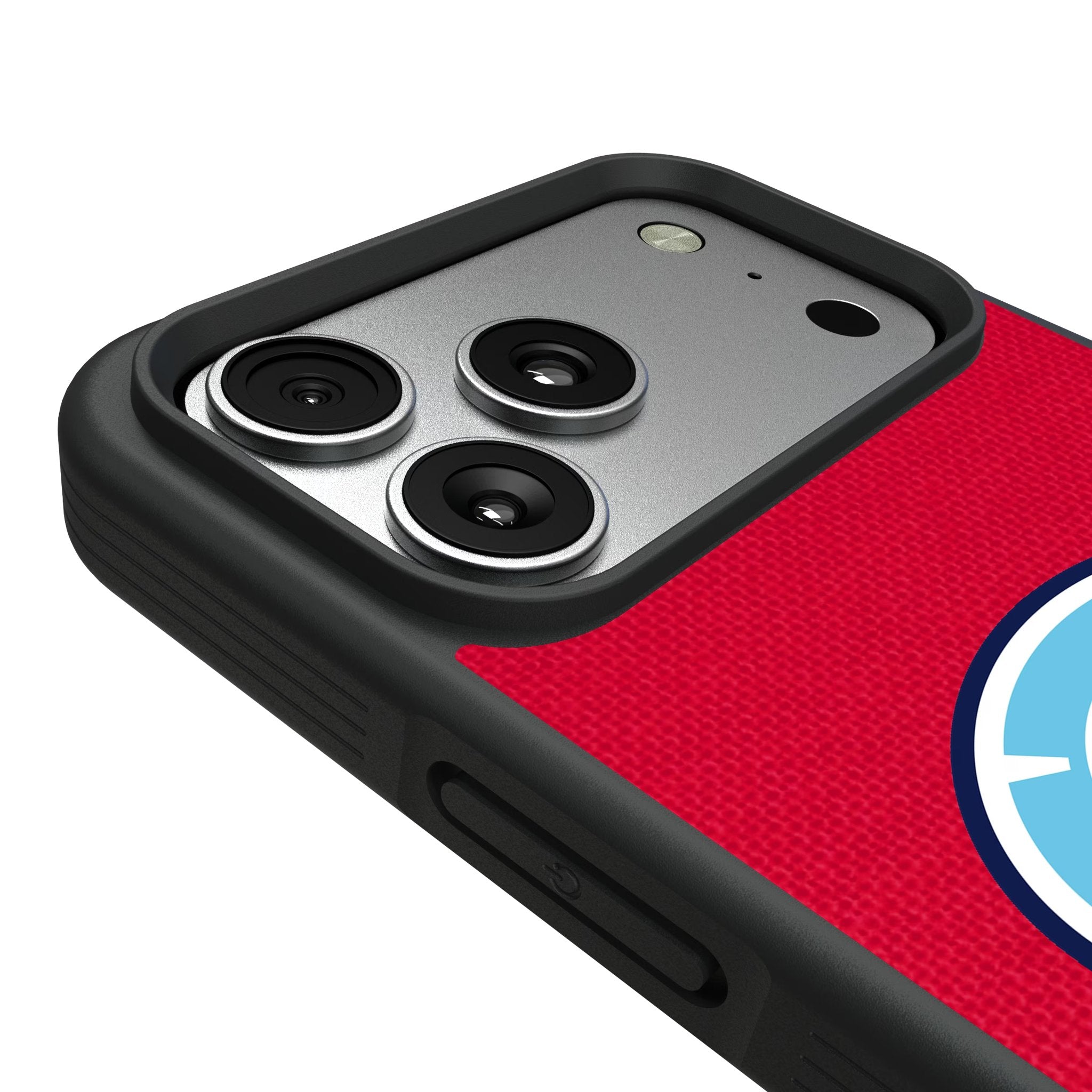 Chicago Fire Diagonal Stripe Bump Phone Case for Apple iPhone 17 Series 6